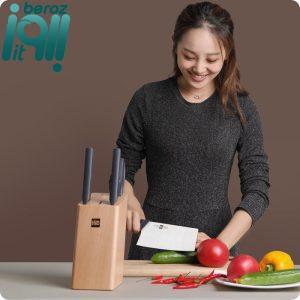 سرویس چاقو آشپزخانه 6 پارچه هوهاو مدل HU0057