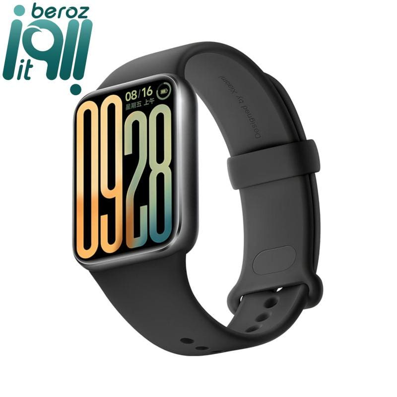 ساعت هوشمند شیائومی مدل Smart Band 9 Pro، مناسب برای ورزش، کنترل سطح اکسیژن خون، شمارش ضربان قلب، پایش وضعیت خواب، با بند پلاستیکی