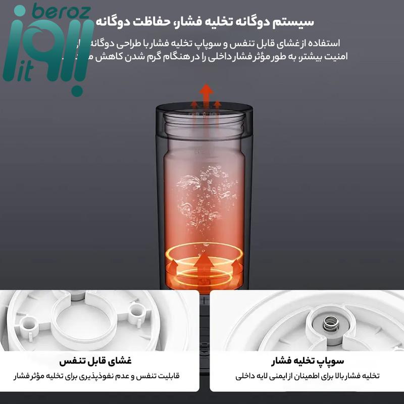 فلاسک میجیا مدل MJDRB02PL گنجایش 0.35 لیتر