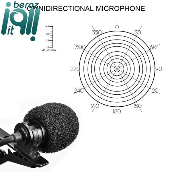 میکروفن یقه ای کامیکا مدل CVM-V01SP UC