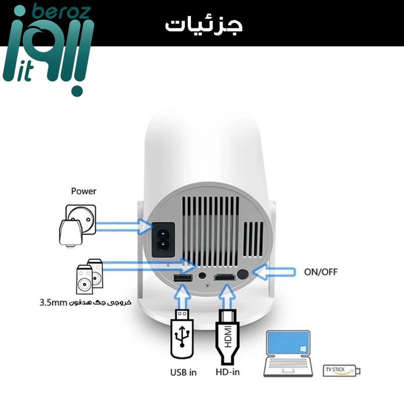 مینی ویدئو پروژکتور Geek Space مدل HY 300  