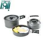 مجموعه ظروف سفری گرین لاین مدل GN7N1COOKBK