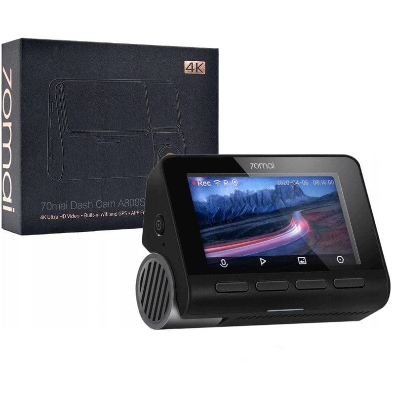 دوربین فیلم برداری خودرو سوِنتی مِی مدل 70maI Dash Cam 4K + GPS A800S